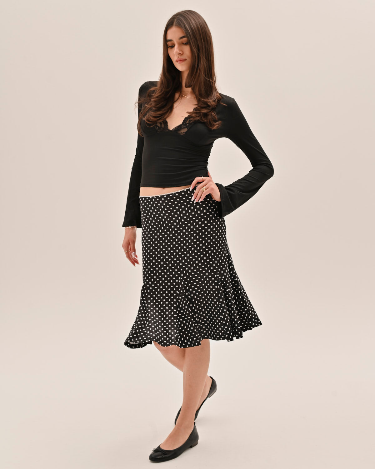 ZEÏA | POLKA DOT SKIRT
