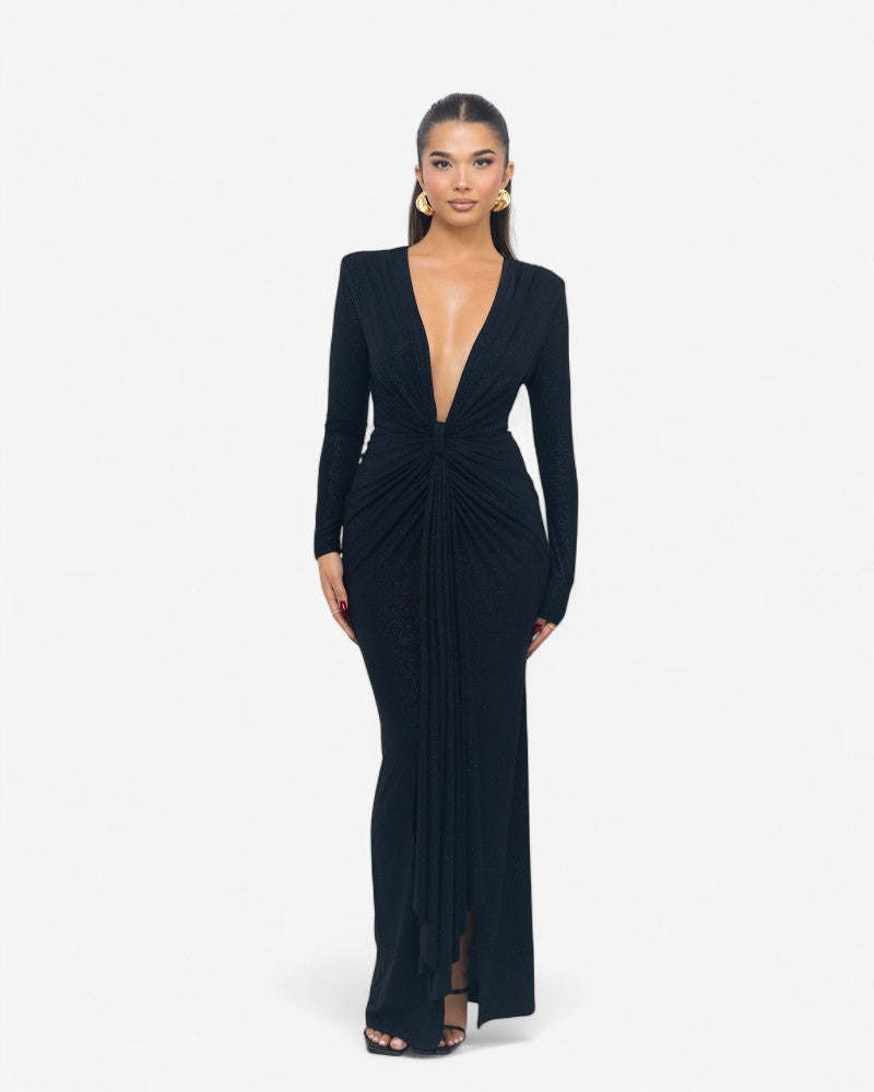 ALDENA | DEEP V DRESS