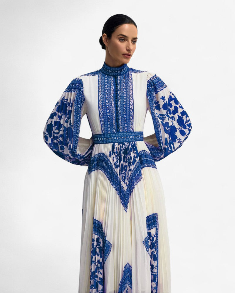 ALVARA | FLORAL PANEL DRESS