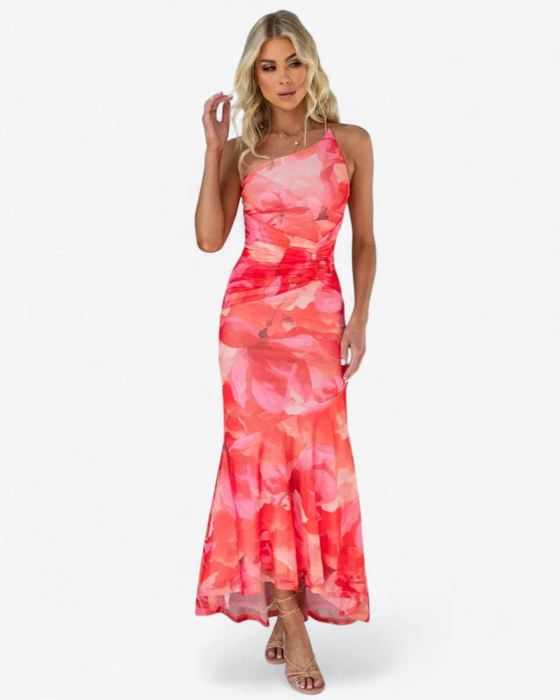 ALVÉA | ONE-SHOULDER DRESS