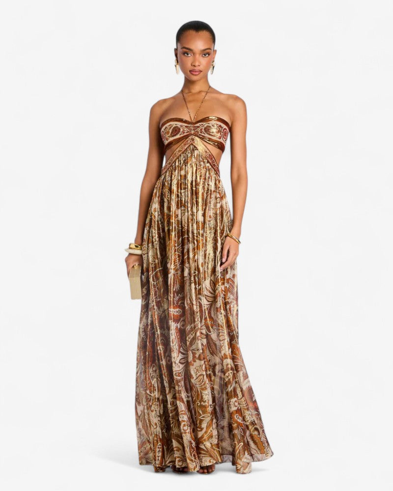 BELMONIA | PAISLEY FLOW DRESS