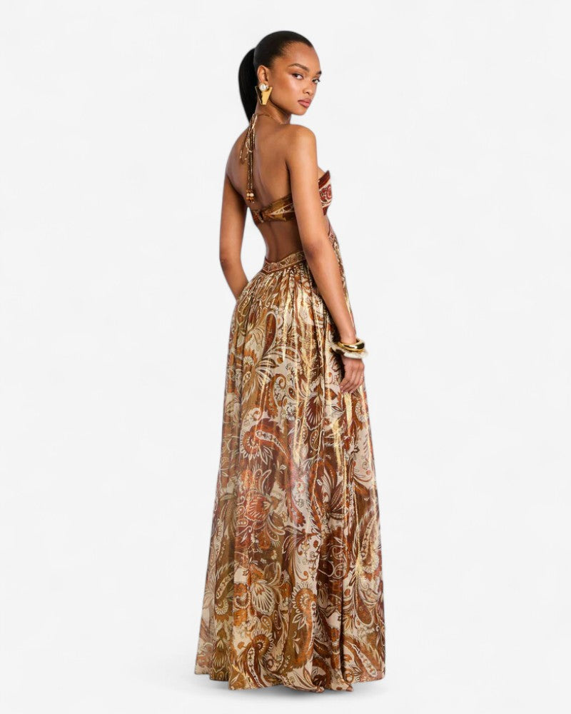 BELMONIA | PAISLEY FLOW DRESS