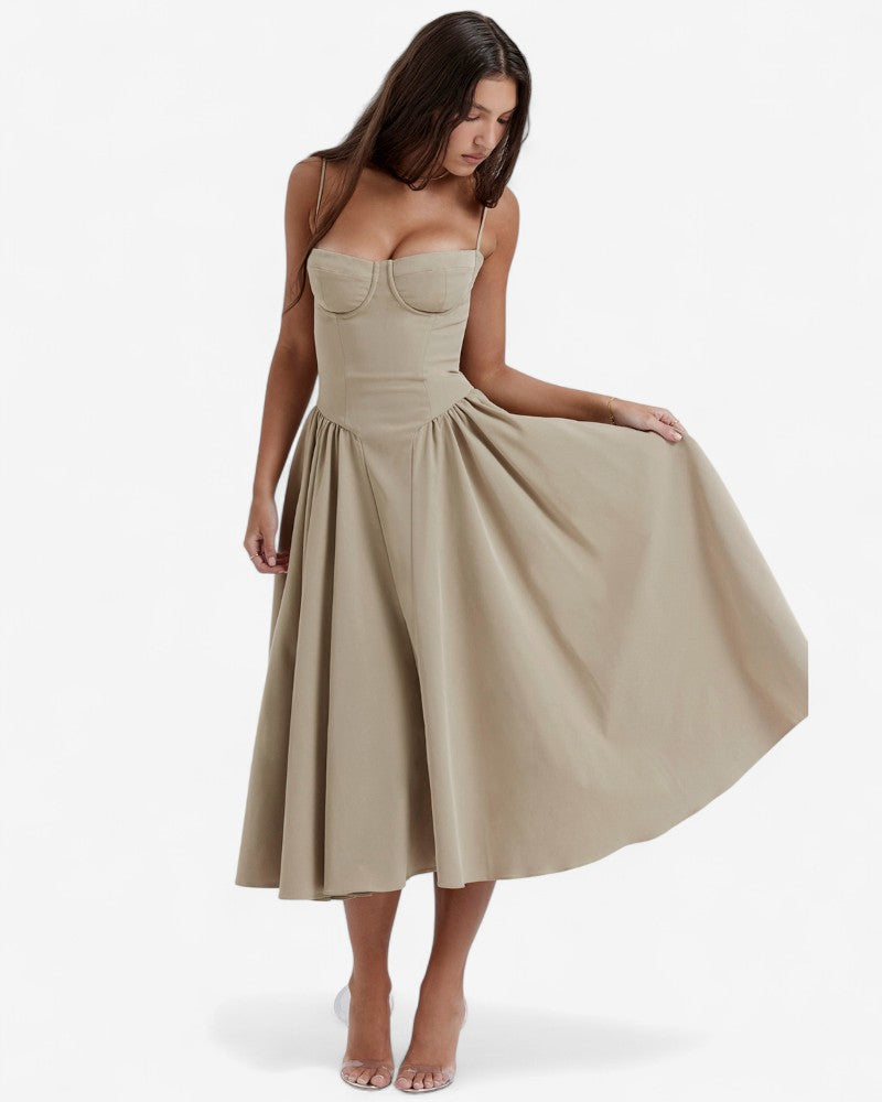 VIRELY | POCKET CORSET DRESS