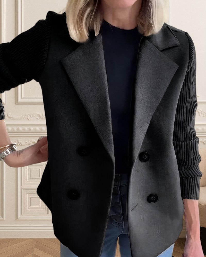 AVIORÉ | PATCHWORK KNIT CARDIGAN